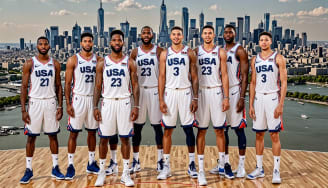 美国篮球队公布巴黎奥运会申办强队名单